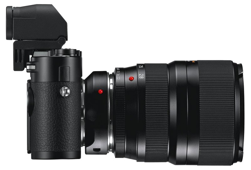 Leica M with EVF and R Series Adapter