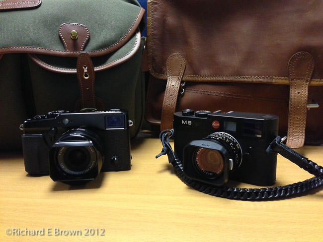Leica M8 and Fuji XPro1