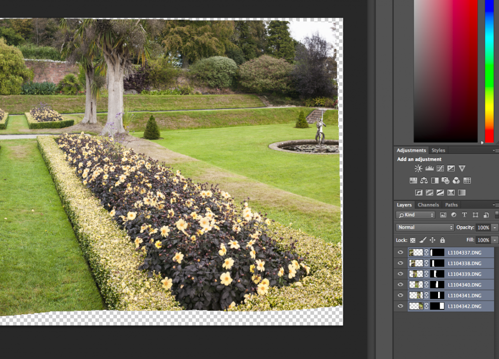 Pano Layers in Photoshop