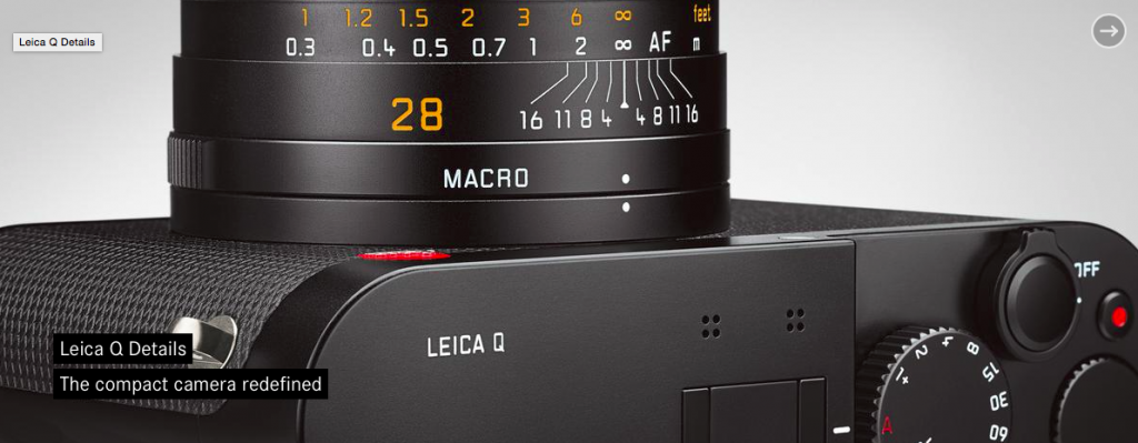 Leica Q Focusing