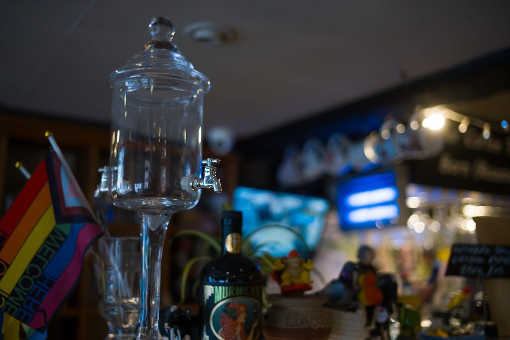 Absinthe dripper, on the bar of my favourite coffee shop